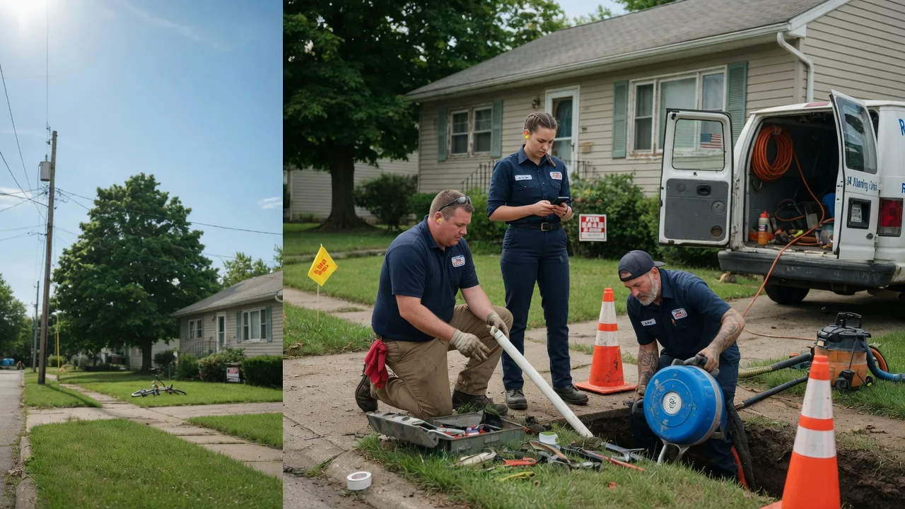 Sewer Line Repair in Sawyer, KS near me